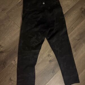 Black Camouflage Leggings